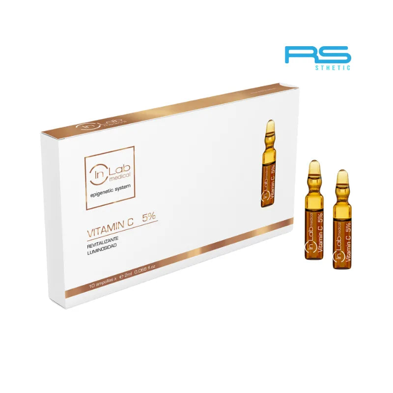 Ampollas de Vitamina C al 5% InLab