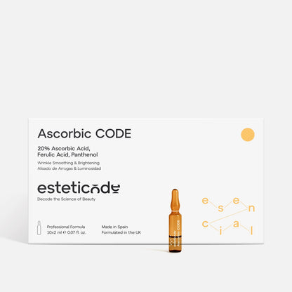 Ampollas Ascorbic CODE | Antioxidantes e Iluminadoras