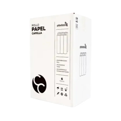 Rollos de papel para camilla parafinado 6 unidades