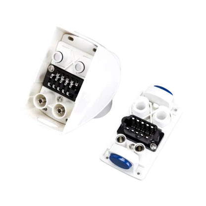 Conector macho y hembra para manípulos de aparatos estéticos