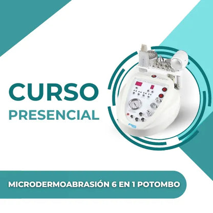 Curso de microdermoabrasión con punta de diamante