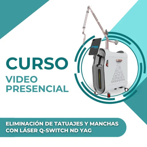 Curso de eliminación de tatuajes y manchas con láser