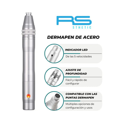Dermapen RS de Acero Inoxidable