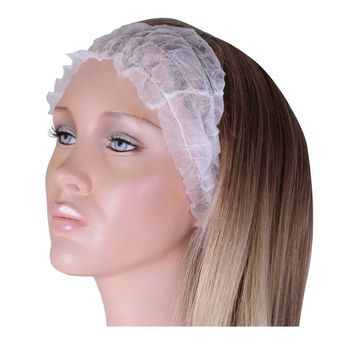 Diademas blancas de un sólo uso