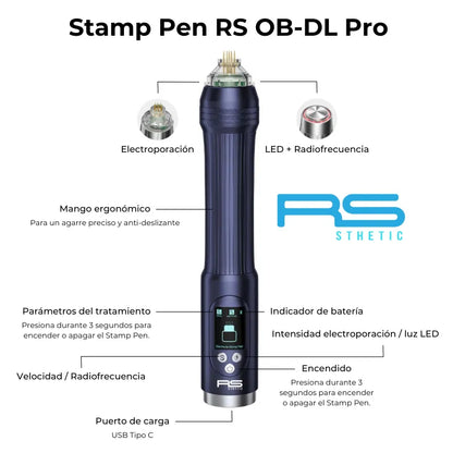Electroporador Stamp Pen OB-DL Pro