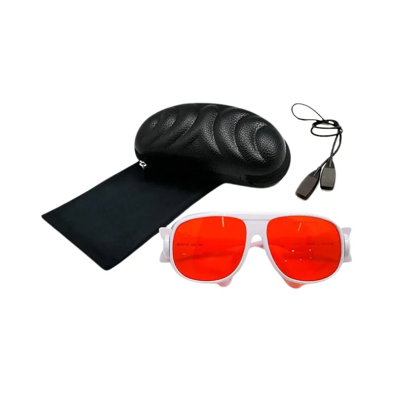Gafas de operario para Q-Switch ND YAG con lente naranja