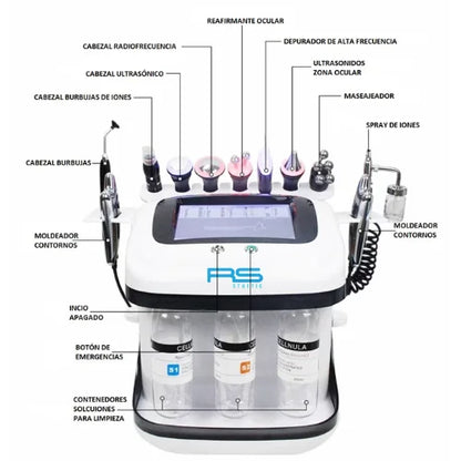 Hidrodermoabrasión Multifunción Beauty RS F39