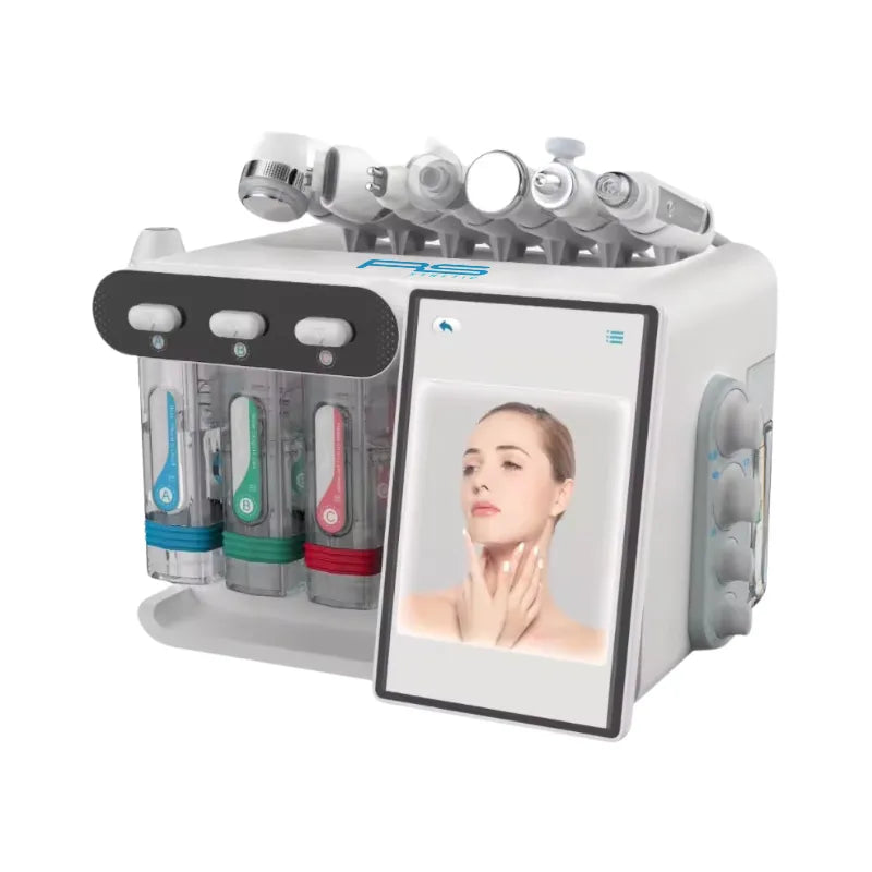 Hidrofacial 7 en 1 con cámara de diagnóstico RS F88W2