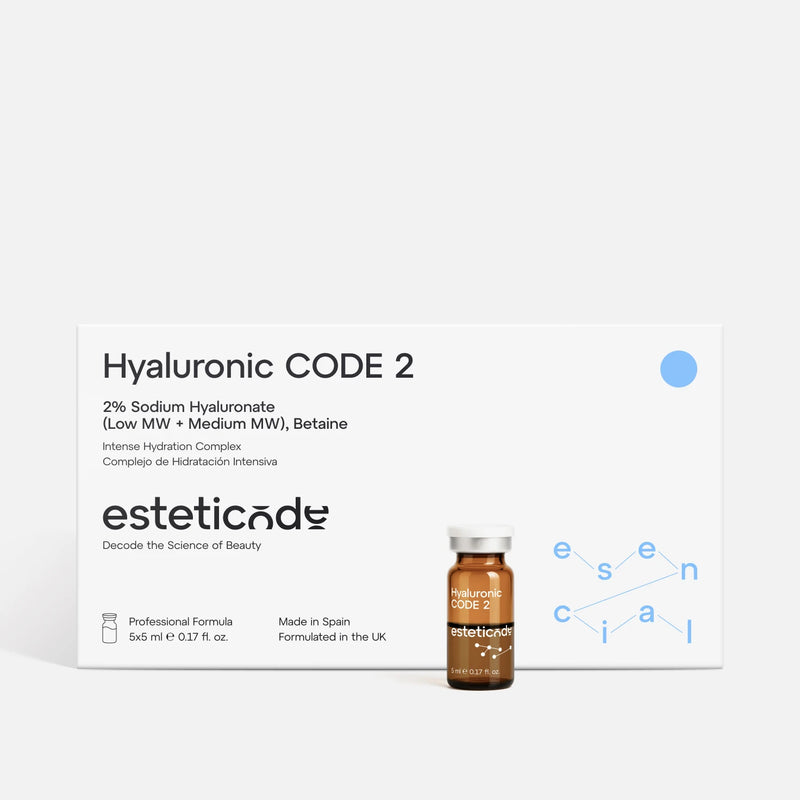 Viales Hyaluronic CODE 2 | Hidratación Intensiva