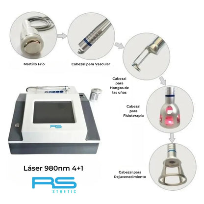 Láser 980 nm 4+1 RS P01