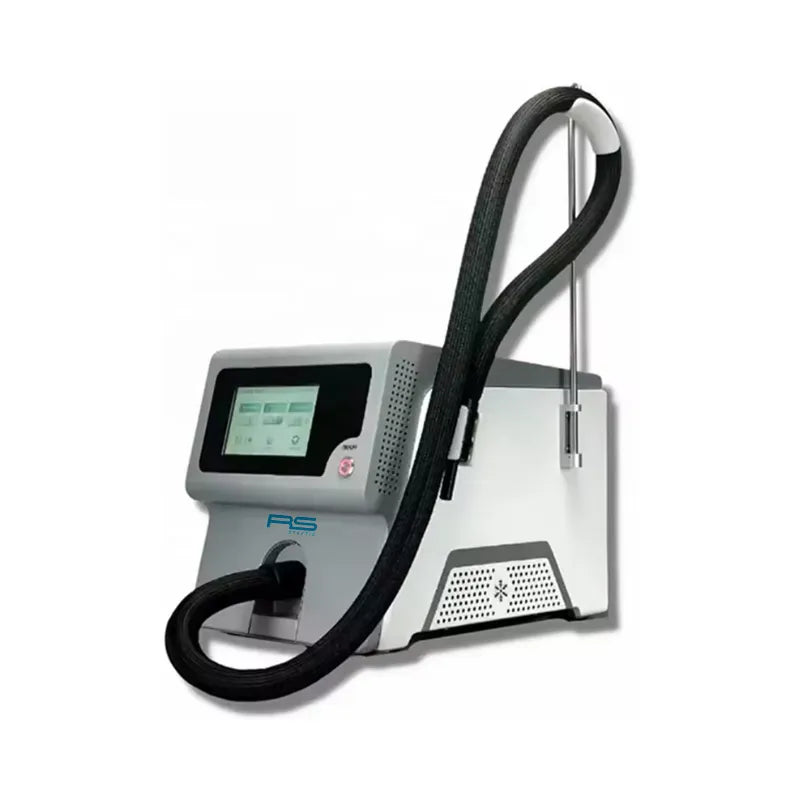 Máquina de enfriamiento continuo para tratamientos láser