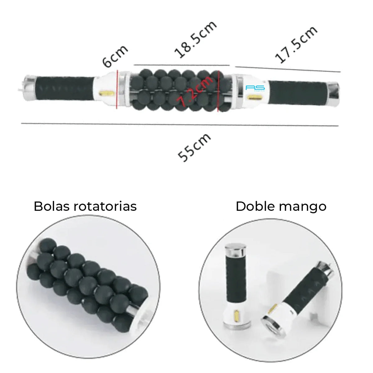 Microvibración de compresión con esferas RS B23