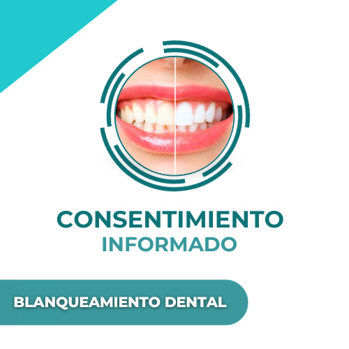 Consentimiento informado para realizar blanqueamiento dental