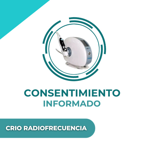 Consentimiento informado de Crio Radiofrecuencia