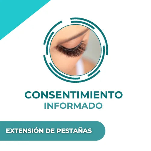Consentimiento informado de Extensión de Pestañas