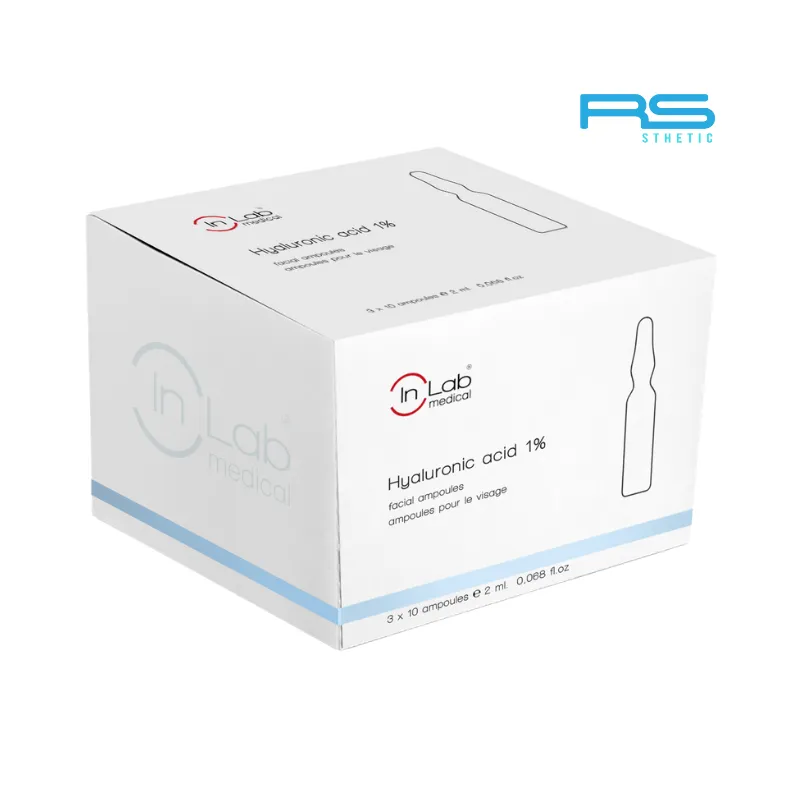 Ampollas de Ácido Hialurónico al 1% de InLab en RS Sthetic